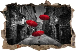 naklejki-na-sciane-fototapeta-3d-dziura-parasole