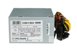 ibox-cube-ii-modul-zasilaczy-500-w-20-4-pin-atx-atx-srebrny