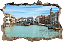 naklejki-na-sciane-fototapeta-3d-dziura-wenecja
