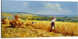 obraz-panorama-plony-zboze-pole-jak-malowan-120x40