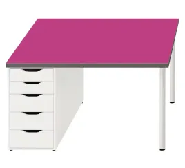 mata-na-biurko-malm-ikea140x65-wybor-wzory-kolory