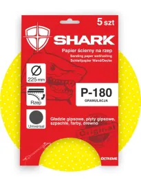 papier-scierny-shark-na-rzep-225mm-pasuje-do-flex-festool-mirka-p180-5szt