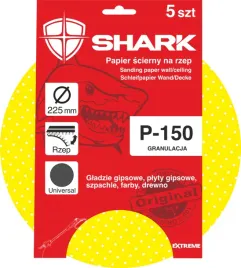 papier-scierny-shark-na-rzep-225mm-pasuje-do-flex-festool-mirka-p150-5szt