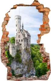 naklejki-na-sciane-fototapeta-3d-dziura-598-zamek