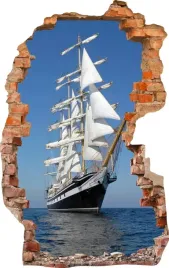 naklejki-na-sciane-fototapeta-dziura-629-statek