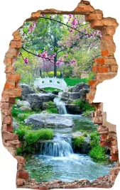 naklejki-na-sciane-fototapeta-dziura-610-strumyk