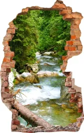 naklejki-na-sciane-fototapeta-3d-dziura-505-rzeka