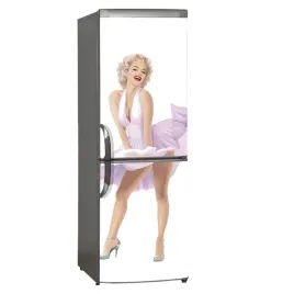 naklejka-laminowana-skin-na-lodowke-marilyn-monroe