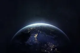 fototapeta-3d-na-wymiar-do-pokoju-planeta-ziemia-widok-kosmos-winylowa