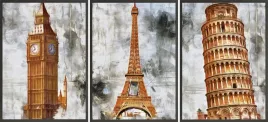 zestaw-plakatow-postery-3x-30x40-londyn-paryz-piza