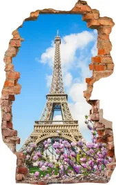 naklejki-na-sciane-fototapeta-3d-dziura-731-paryz
