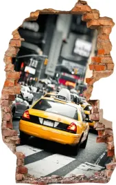 naklejki-na-sciane-fototapeta-3d-dziura-592-taxi