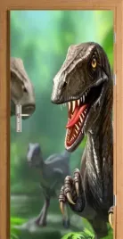 naklejka-fototapeta-na-drzwi-dinozaur-dinozaury