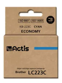 actis-tusz-kb-223c-zamiennik-brother-lc223c-standard-10-ml-niebieski