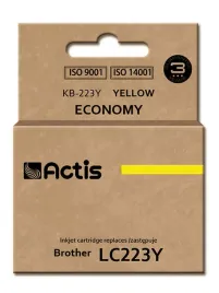 actis-tusz-kb-223y-zamiennik-brother-lc223y-standard-10-ml-zolty