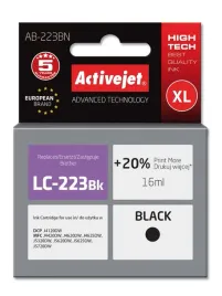 activejet-tusz-ab-223bn-zamiennik-brother-lc223bk-supreme-16-ml-czar