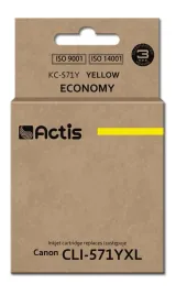 actis-tusz-kc-571y-zamiennik-canon-cli-571y-standard-12-ml-zolty