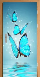 nakljeka-na-drzwi-samoprzylepna-blekitne-motyle