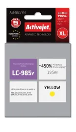 activejet-tusz-ab-985yn-zamiennik-brother-lc985y-supreme-195-ml-zol