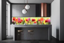 fototapeta-do-kuchni-zmywalna-kolorowe-tulipany-kwiaty-350x60