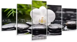 tryptyk-5-cz-na-plotnie-orchidea-kamienie-zen-spa