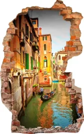 naklejki-na-sciane-fototapeta-3d-dziura-527-wenecj