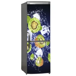 naklejka-laminowana-skin-na-lodowke-kiwi-woda-lod