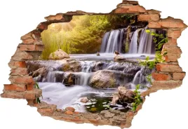 fototapeta-3d-samoprzylepna-naklejka-na-sciane-do-salonu-wodospad-las