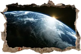 fototapeta-dziura-3d-naklejka-na-sciane-planeta