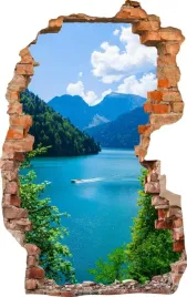 naklejki-na-sciane-fototapeta-dziura-690-jezioro