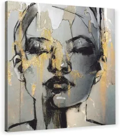 obraz-na-plotnie-100x100-portret-kobiety-twarz