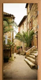 naklejka-na-drzwi-samoprzylepna-stara-uliczka