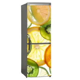 naklejka-laminowana-skin-na-lodowke-kiwi-limonka