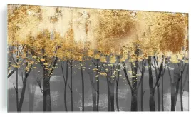 obraz-na-szkle-abstrakcyjne-zlote-drzewa-120x60-cm