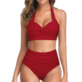 stroj-kapielowy-dwuczesciowy-kostium-wysoki-stan-boho-bikini-wiazanie