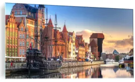 obraz-na-szkle-gdansk-port-starowka-120x60