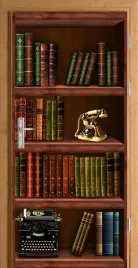 fototapeta-naklejka-na-drzwi-regal-na-ksiazki