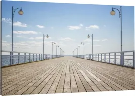 obraz-na-plotnie-do-sypialni-molo-morze-70x50