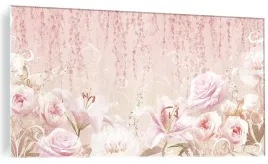 obraz-na-szkle-elegancki-pastele-kwiaty-120x60