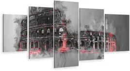 tryptyk-5-czesci-na-sciane-colloseum-rzym-fine-art