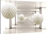 obraz-na-plotnie-kule-tunel-loft-3d-70x50