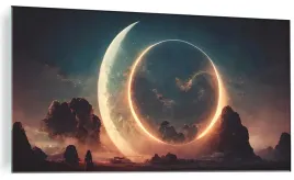 obraz-na-szkle-szklany-abstrakcyjny-planeta-120x60