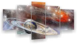 obraz-5-czesciowy-tryptyk-kosmos-planety-maxwybor