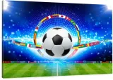 obraz-na-plotnie-pilka-stadion-flagi-110x70