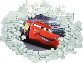 naklejki-na-sciane-dziura-cars-auta-zygzak