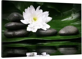 obraz-na-plotnie-120x80-kamienie-zen-kwiat-spa