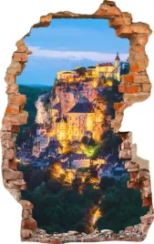 naklejki-na-sciane-fototapeta-3d-dziura-761-zamek