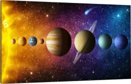 obraz-na-plotnie-galaktyka-planety-kosmos-110x70
