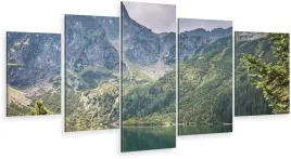 tryptyk-5czesci-na-sciane-do-salonu-tatry-panorama