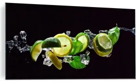 obraz-na-szkle-do-kuchni-mojito-cytrusy-120x60